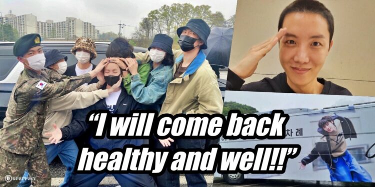 BTS J-hope Enlists in the Army for Military Service Today