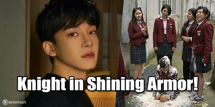 EXO Chen saved a girl from bullying