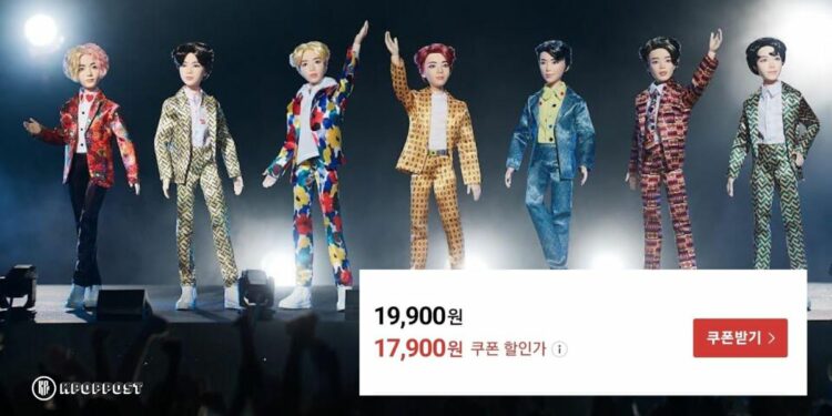 Mattel BTS dolls comeback discounted price