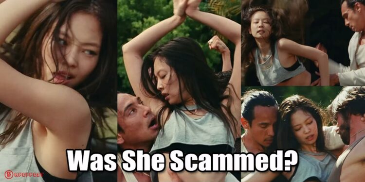 jennie the idol vulgar dance scene