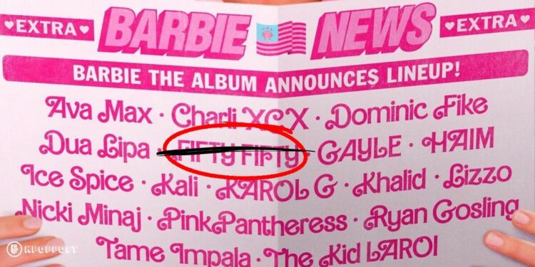 FIFTY FIFTY Barbie Dreams cancellation