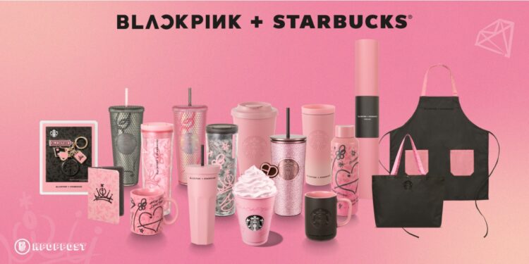 when BLACKPINK x Starbucks launch