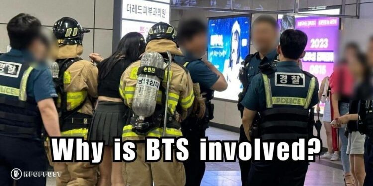 bts implicated seoul subway stir (1)