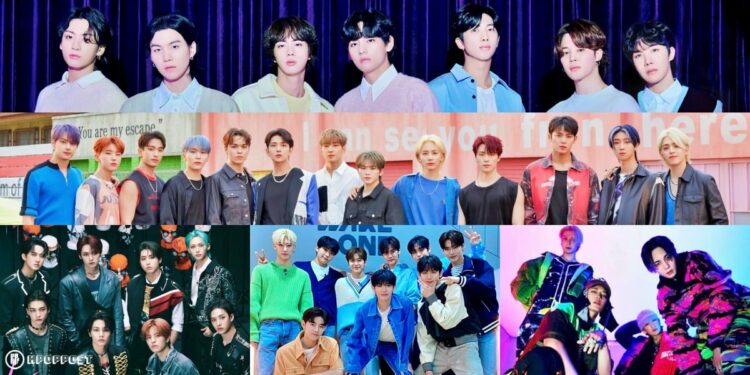TOP 50 Kpop Boy Group Brand Reputation Rankings in December 2023