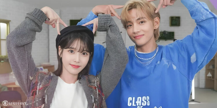 iu and bts v release MV before military enlistment