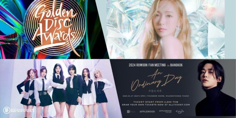 kpop events january 2024 South East Asia