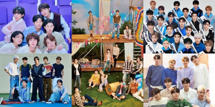 TOP 50 Kpop Boy Group Brand Reputation Rankings in January 2024