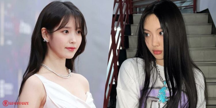 IU collaborate NewJeans Hyein The Winning Album