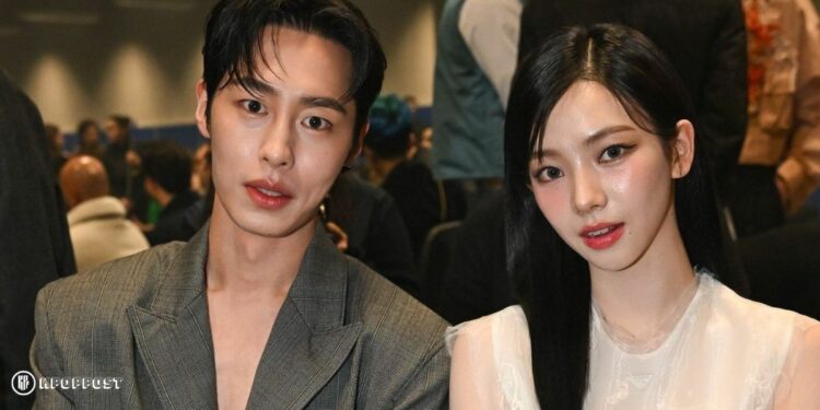 Lee Jae Wook and aespa Karina | Source: Prada