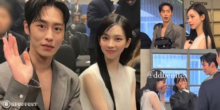 Lee Jae Wook and aespa Karina. | Twitter