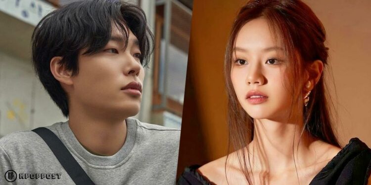Ryu Jun Yeol and Hyeri.