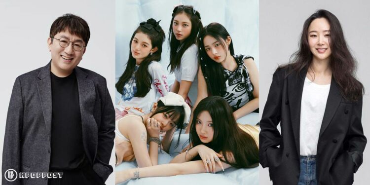 Bang PD, NewJeans, Min Hee Jin