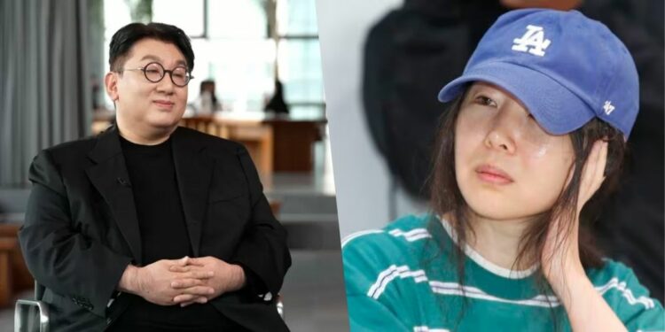 Bang Si Hyuk HYBE and Min Heejin ADOR petition