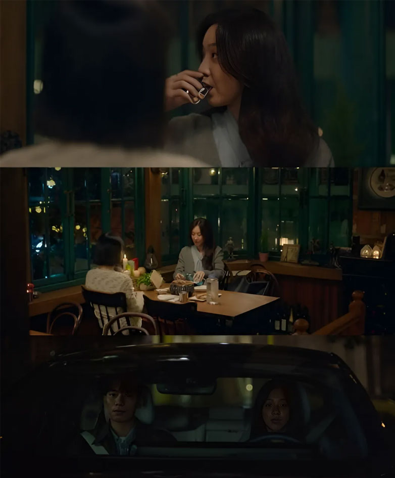 Alleged DUI scene in “The Midnight Romance in Hagwon.” 