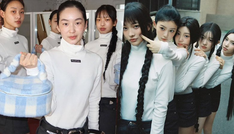 Korean Online Fashion Brand commercial vs ILLIT’s “Super Real Me”