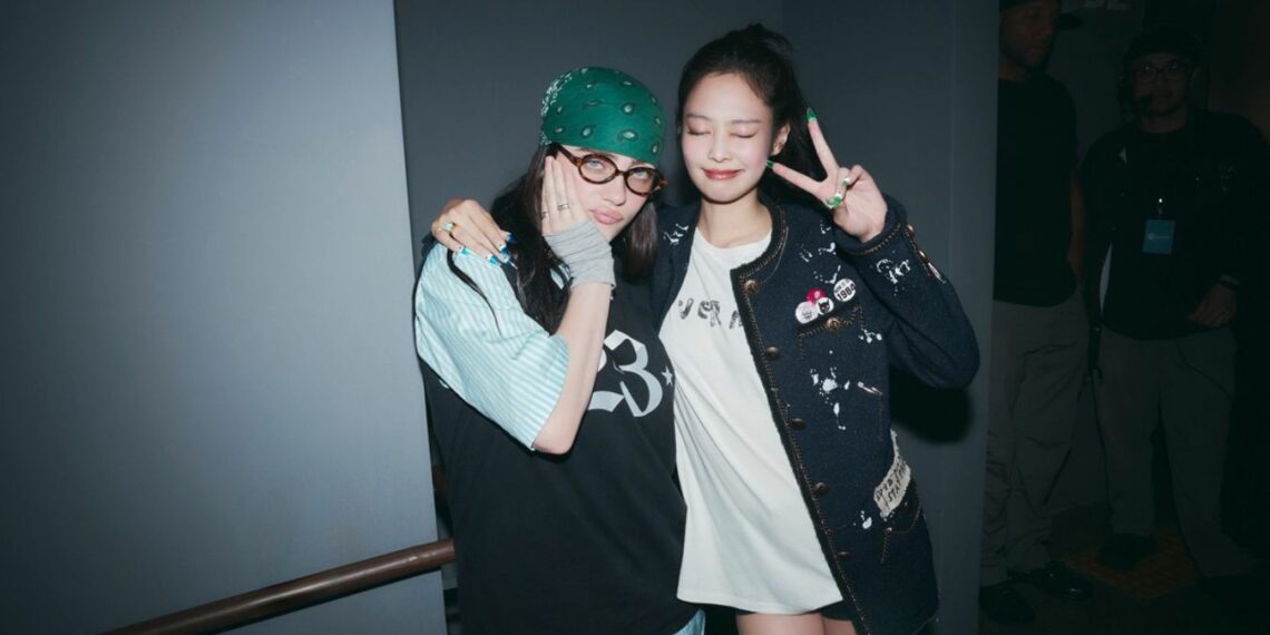 billie eilish and Jennie Kim