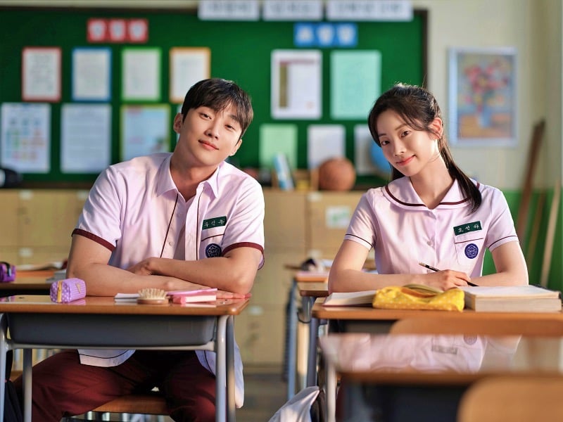 Jung Jinyoung TWICE Dahyun in Korean Remake You Are the Apple of My Eye 
