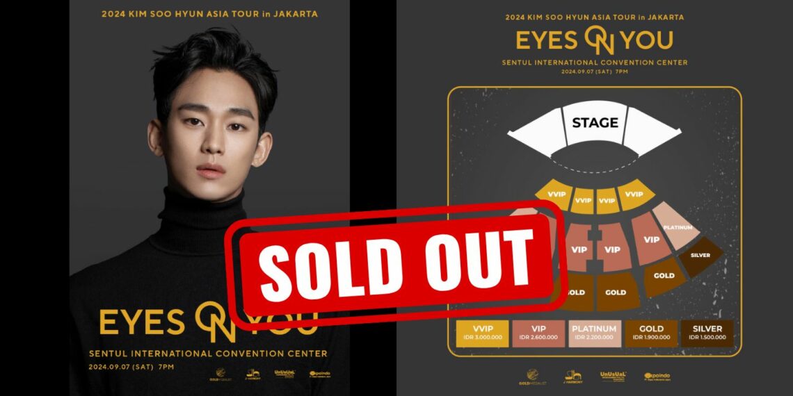 kim soohyun's eyes on you fanmeeting jakarta tickets sold out