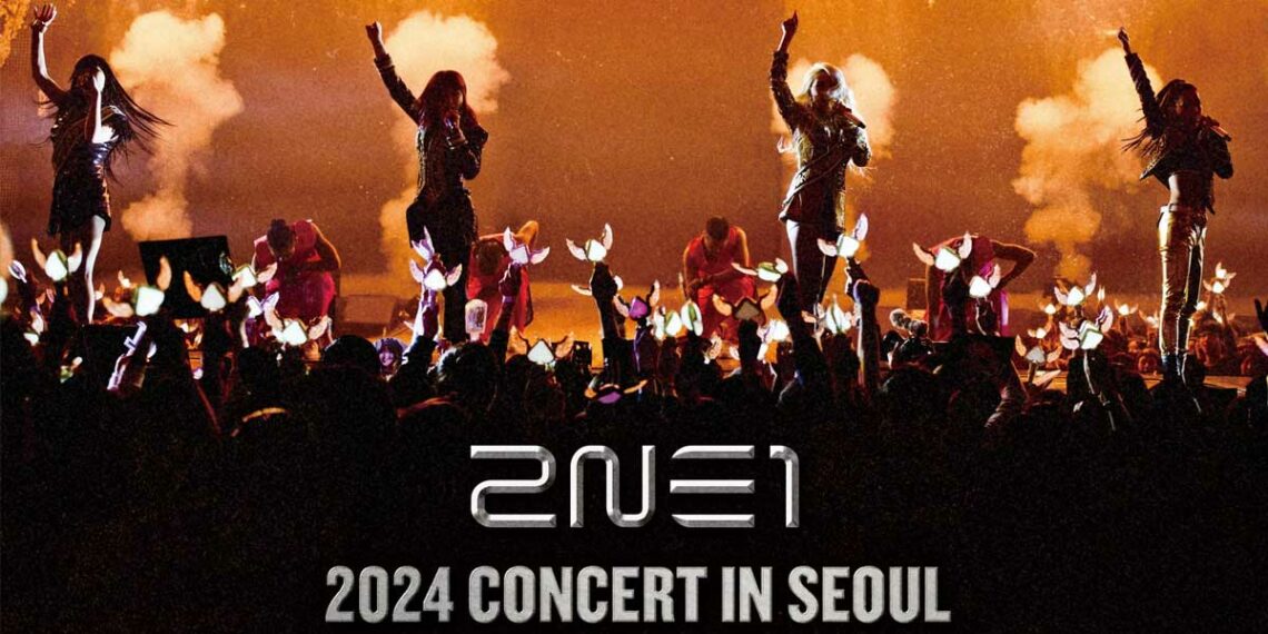 2024 2NE1 CONCERT [WELCOME BACK] IN SEOUL poster. | YG Official X