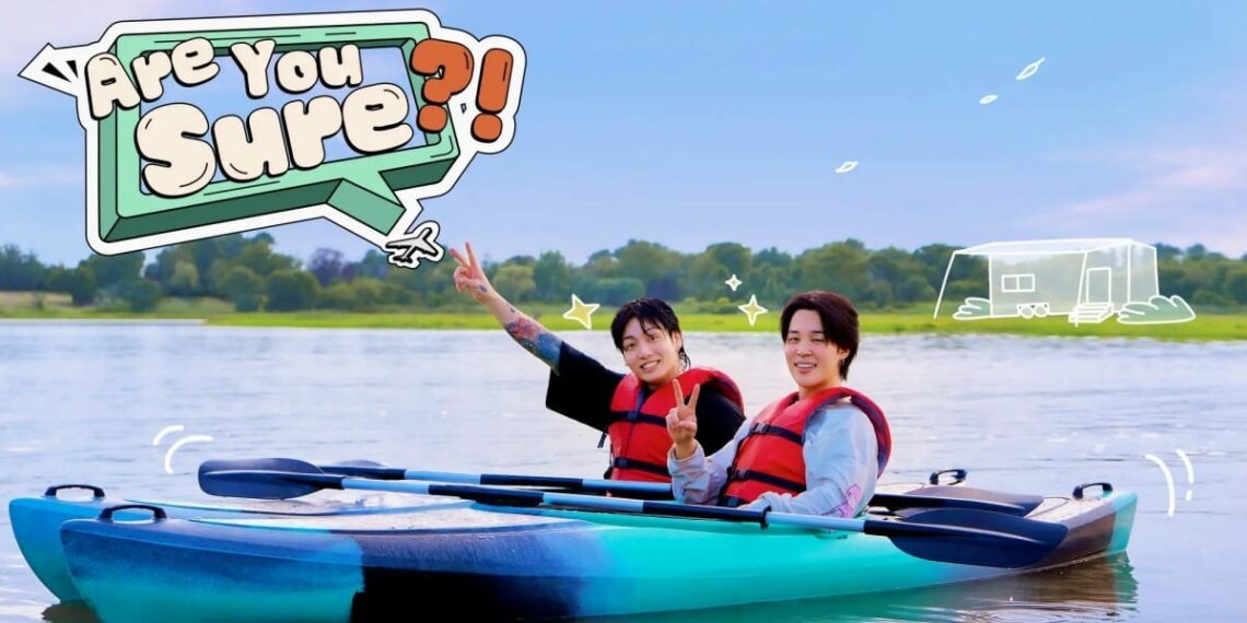 Watch BTS Jimin and Jungkook in Adventurous Travel on the New Variety Show “Are You Sure?!”