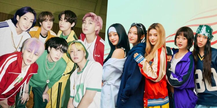 BTS and NewJeans.