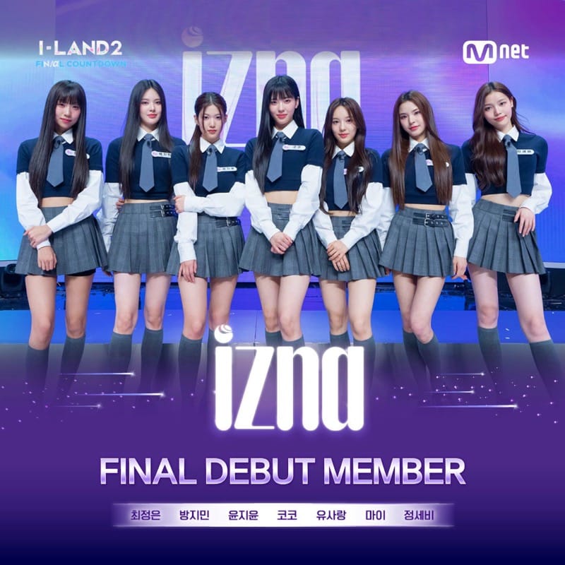 I-LAND 2 Final Debut Members Announced: New Kpop Girl Group “izna”