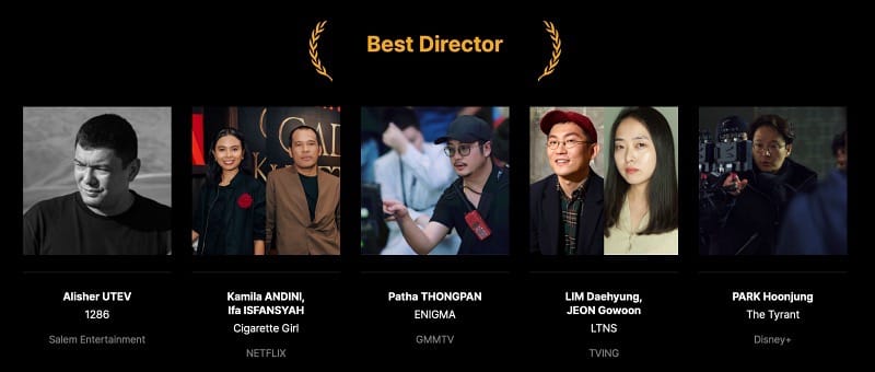 The Asia Contents Awards & Global OTT Awards 2024 Nominees - Best Director