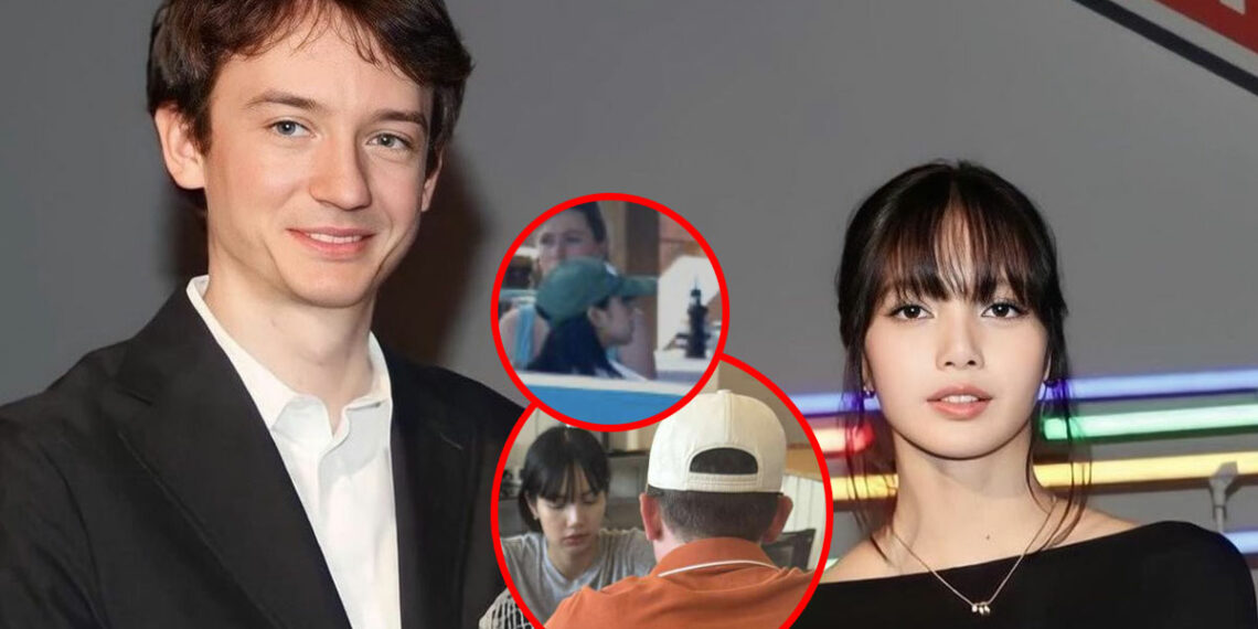 BLACKPINK Lisa and Frédéric Arnault. | Multiple Sources