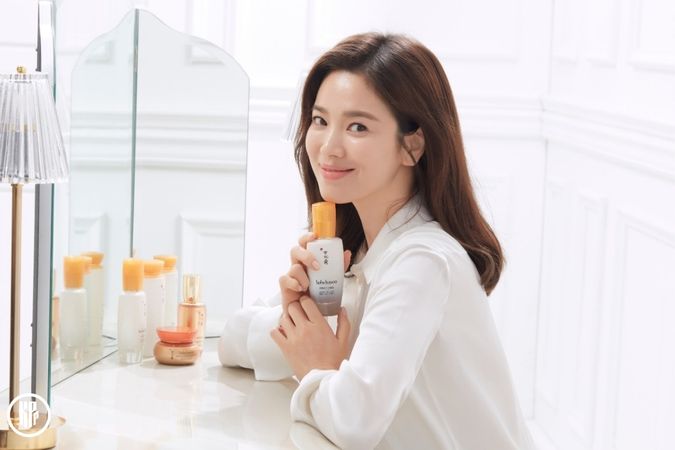 most beautiful korean actresses beauty products