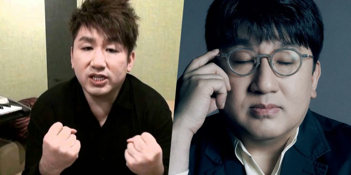 HYBE Chairman Bang Si Hyuk then and now. | Multiple Sources