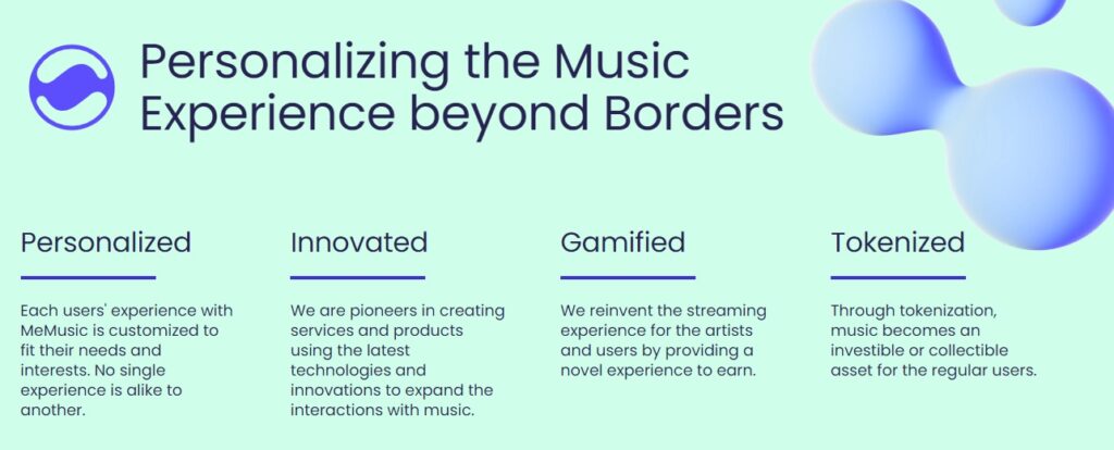 MeMusic Web3 platform