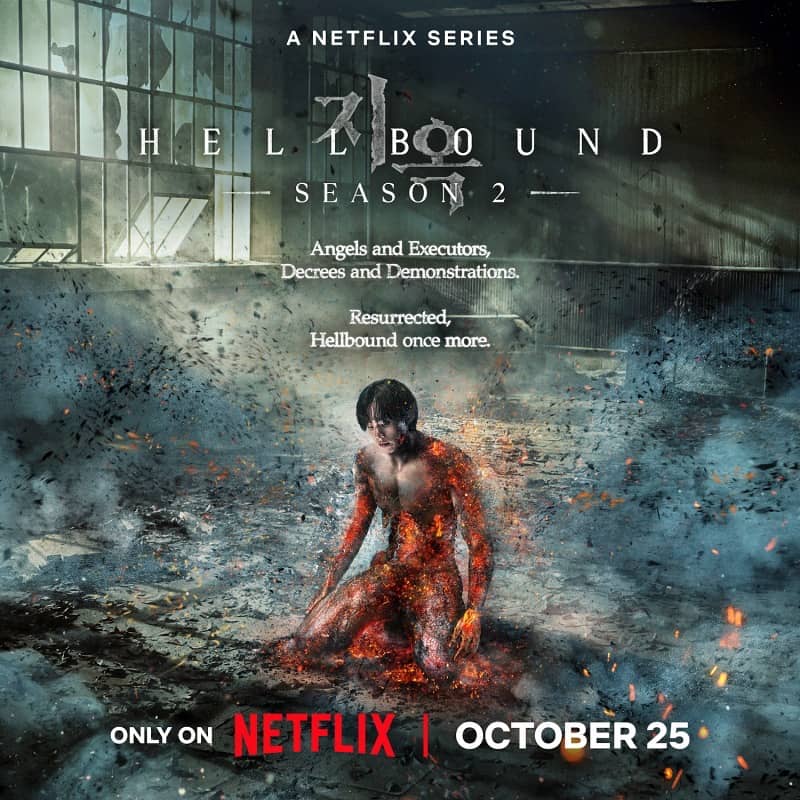 Netflix original Korean series “Hellbound” Season 2 first teaser poster. | Netflix