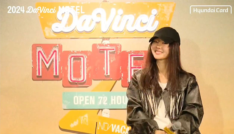 Former ADOR CEO Min Heejin at “Hyundai Card Davinci Motel”. | YouTube