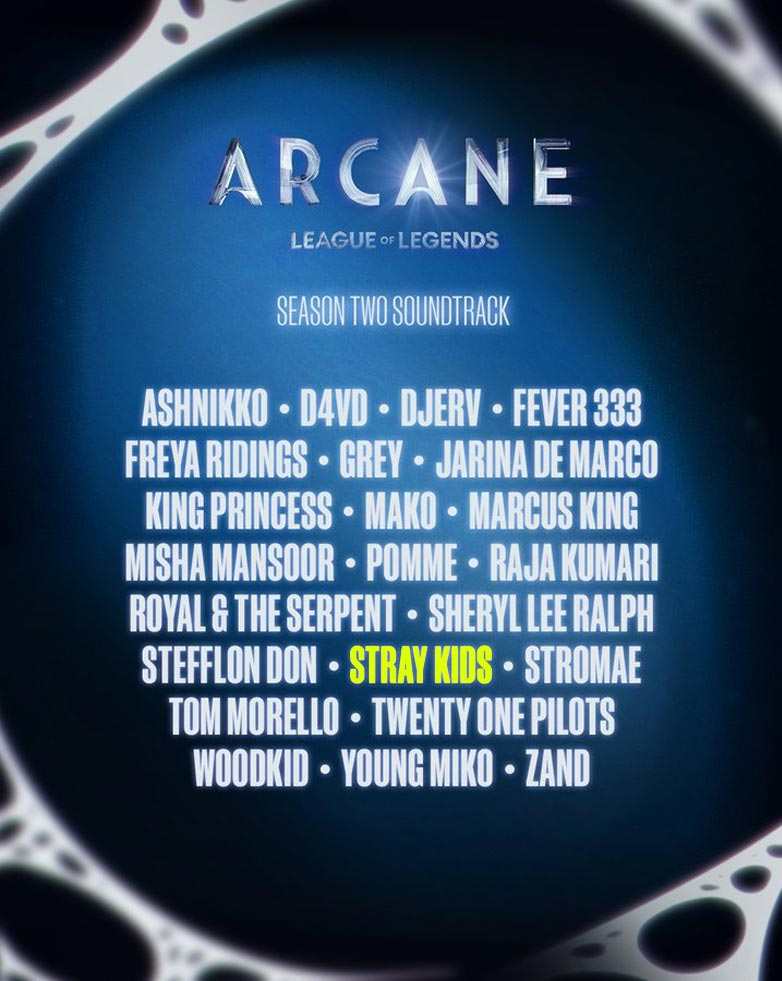 “Arcane: League of Legends” Season 2 Tracklist. | “Arcane” Official X