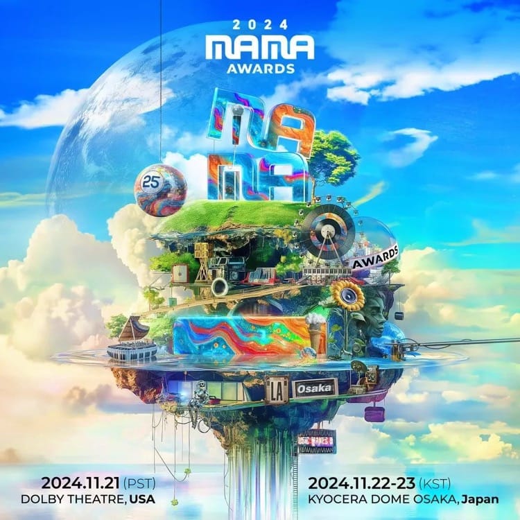 2024 MAMA Awards poster | MnetMAMA Occicial X