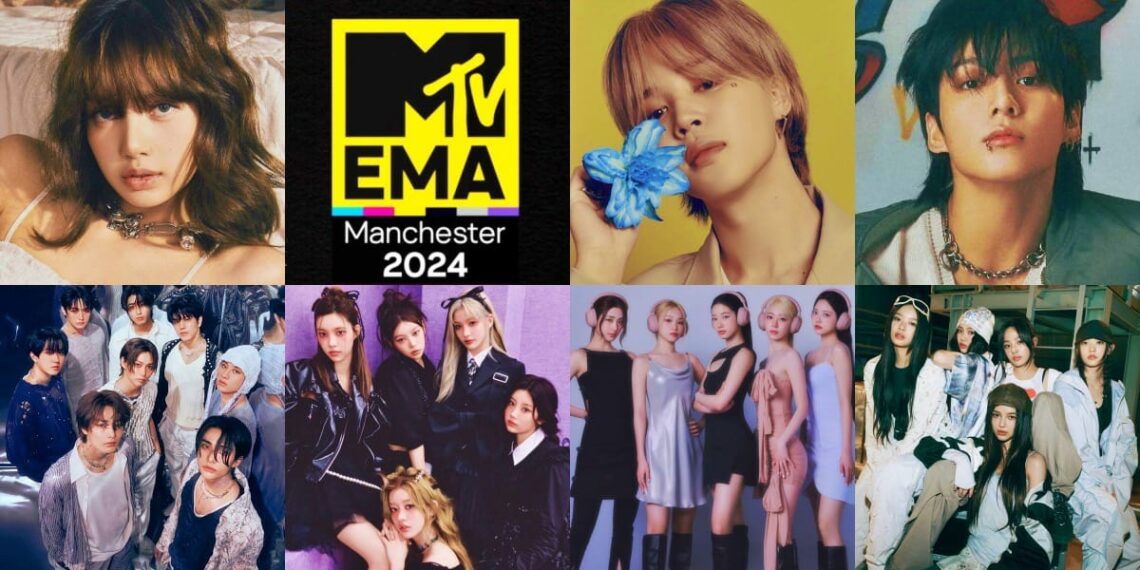 2024 MTV Europe Music Awards (EMA) Nominations: Spotlight on Kpop Nominees