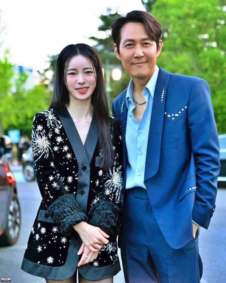 Actors Lee Jung Jae and Lim Ji Yeon | Instagram @limjjy2