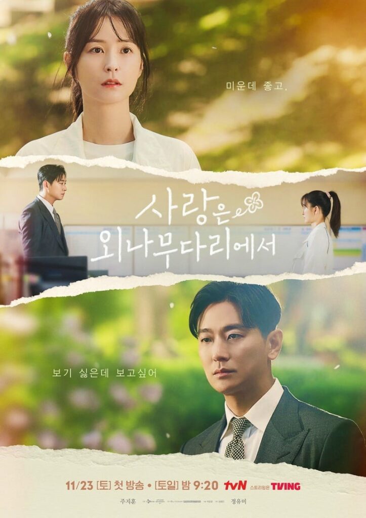 New Korean drama “Love Your Enemy” starring Ju Ji Hoon and Jung Yu Mi | tvN