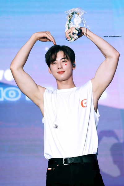 ASTRO Cha Eun Woo armpit