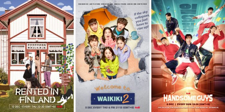 Exciting New Programs on tvN Asia for A Festive December!