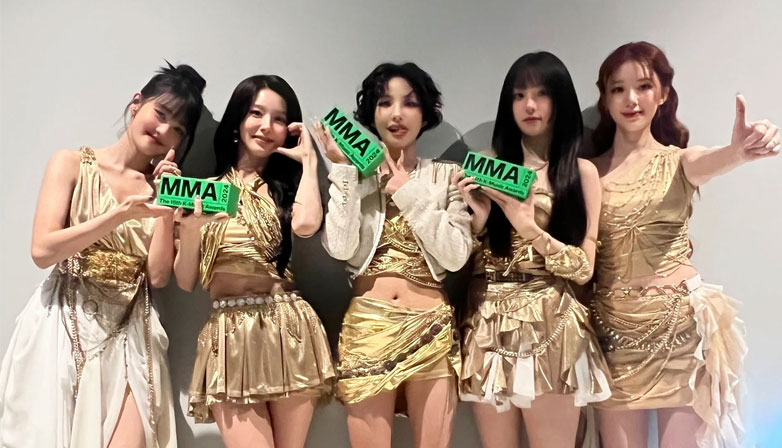 (G)I-DLE at MMA 2024. | Official Instagram