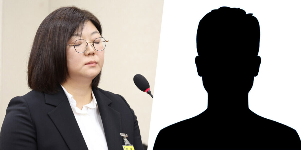 ADOR CEO Kim Ju Young & person illustration. | Multiple Sources