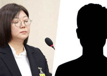 ADOR CEO Kim Ju Young & person illustration. | Multiple Sources