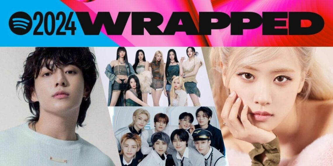 spotify 20224 wrapped top k-pop songs and artists