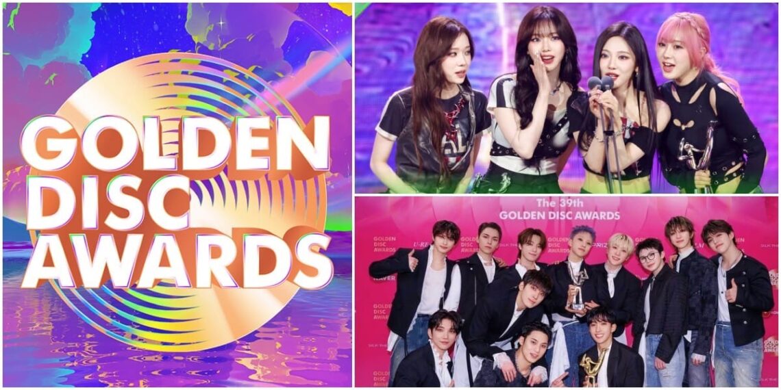 Complete List of Winners from the 39th Golden Disc Awards (GDA)