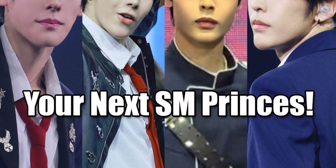 Top 4 male SMTR25 trainees at SMTOWN Live 2025. | Multiple Sources