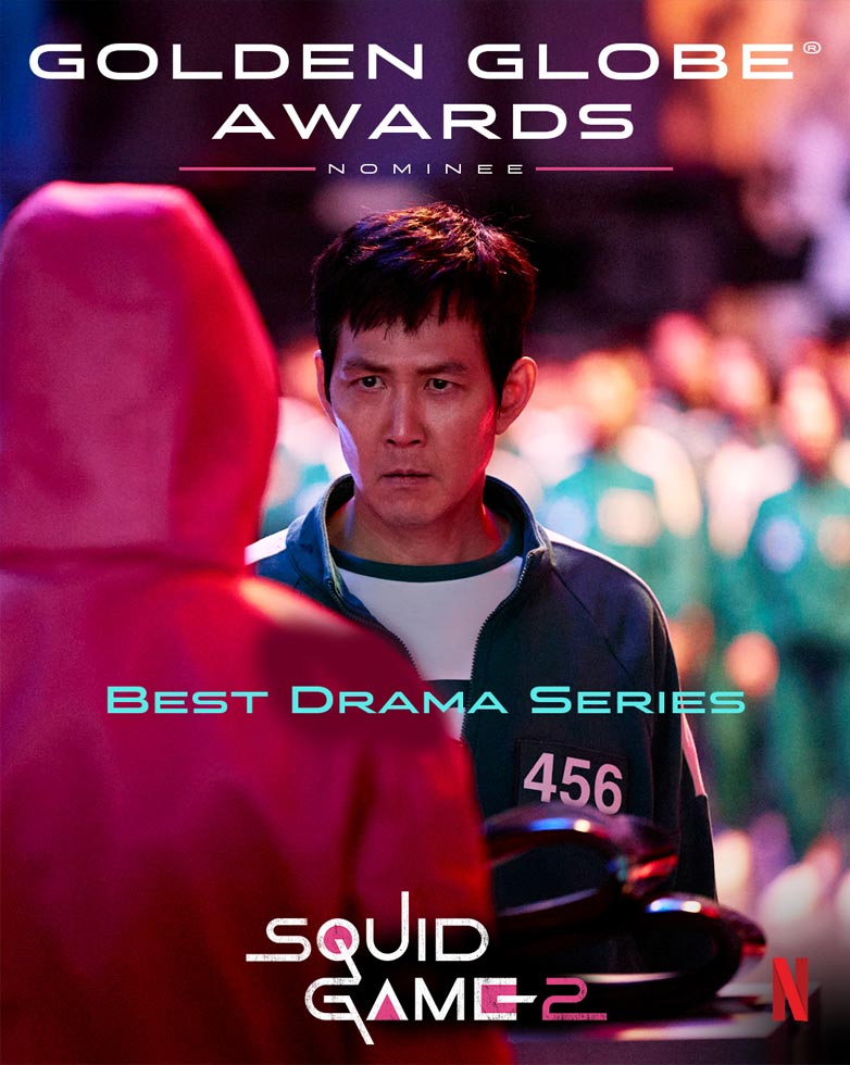 “Squid Game” Season 2 nomination poster. | Netflix.