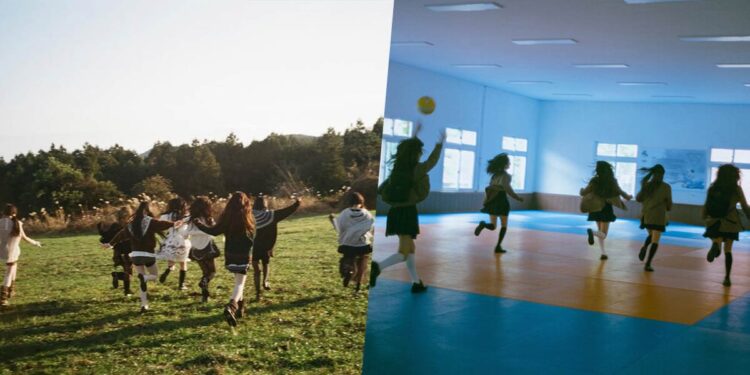 Hearts2Hearts and NewJeans concept photos. | Multiple Sources