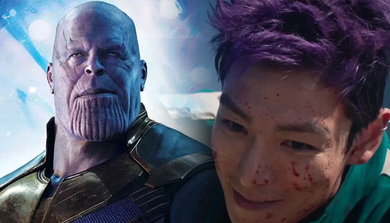 “Squid Game” Season 2 Thanos hair is the same color as Marvel’s Thanos’s skin. | Multiple Sources.