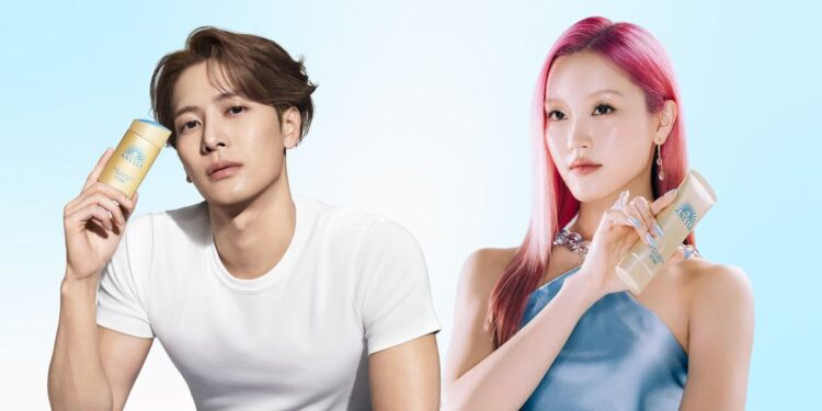 Jackson Wang and XG as new faces of ANESSA sun protection Shiseido